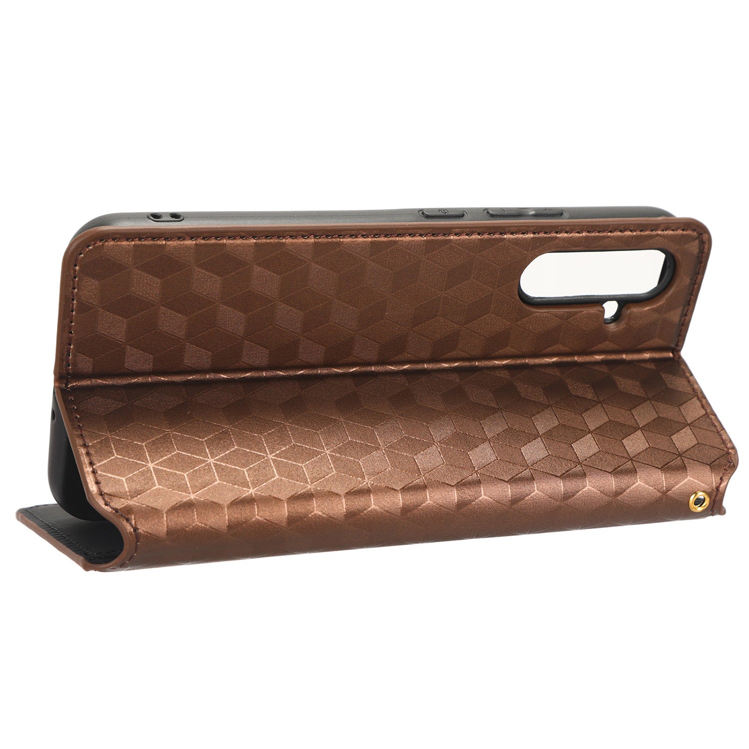 PU Leather Shell for Samsung Galaxy M54 5G / F54 5G Rhombus Imprinted Wallet Phone Case Flip Stand Cover PU Leather Shell for Samsung Galaxy M54 5G / F54 5G Rhombus Imprinted Wallet Phone Case Flip Stand Cover